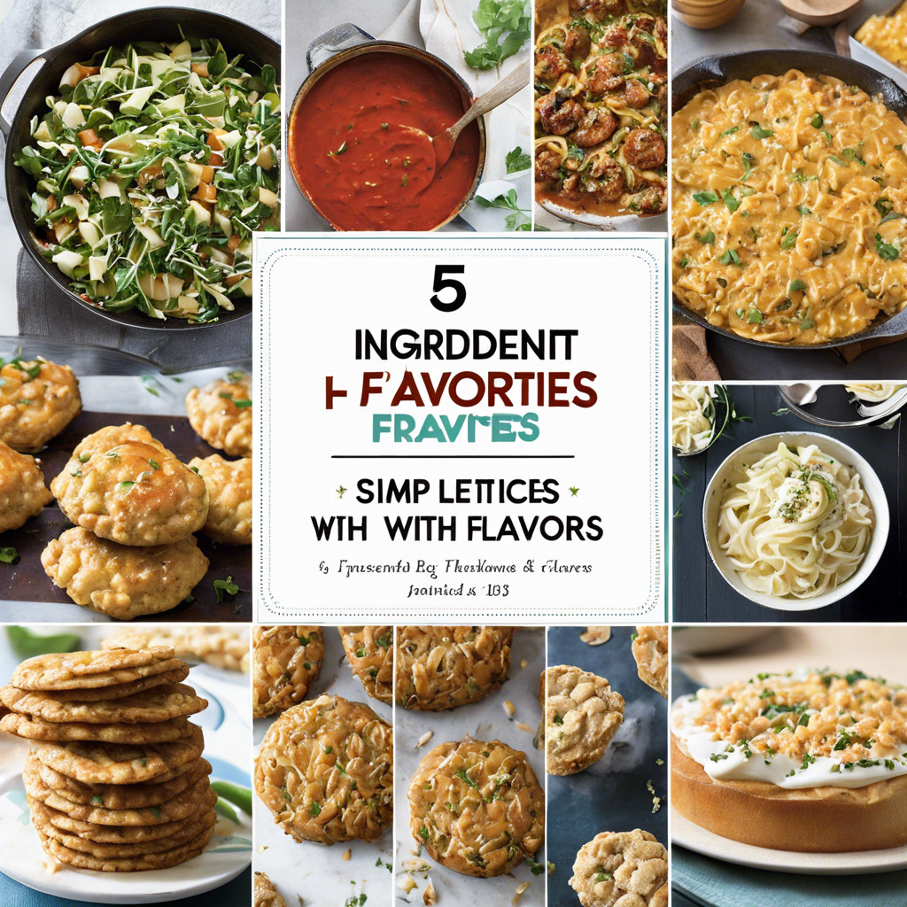 5-Ingredient Favorites: Simple Recipes with Big Flavors