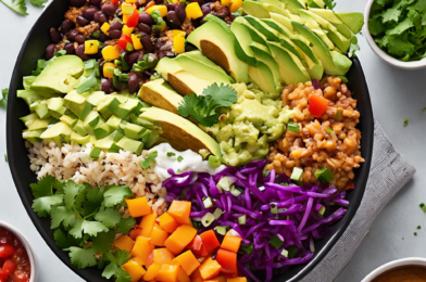 Burrito Bowl Bonanza: Customizable Quick-Fix Meals